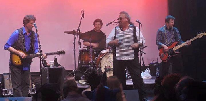 The VooDUDES on stage